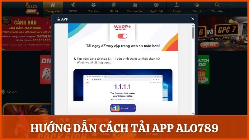 Hướng dẫn chi tiết cách tải app Alo789 cho Android & iOS