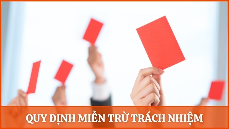 Quy định miễn trừ trách nhiệm đối với người chơi và nhà cái Alo789