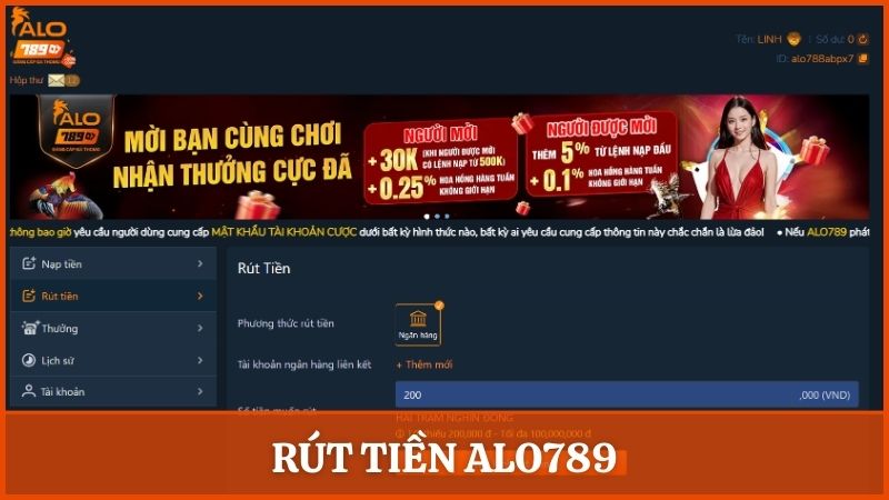 rút tiền Alo789